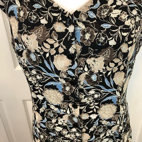 CHRISTOPHER & Banks shortsleeved maxi dress size 8 - Picture 2 of 10